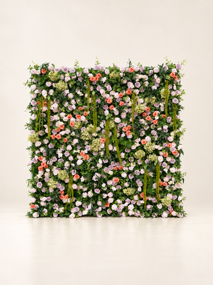 Gavora: 4D Fabric Artificial Zip Up Curtain Flower Wall For Wedding and Events Decoration