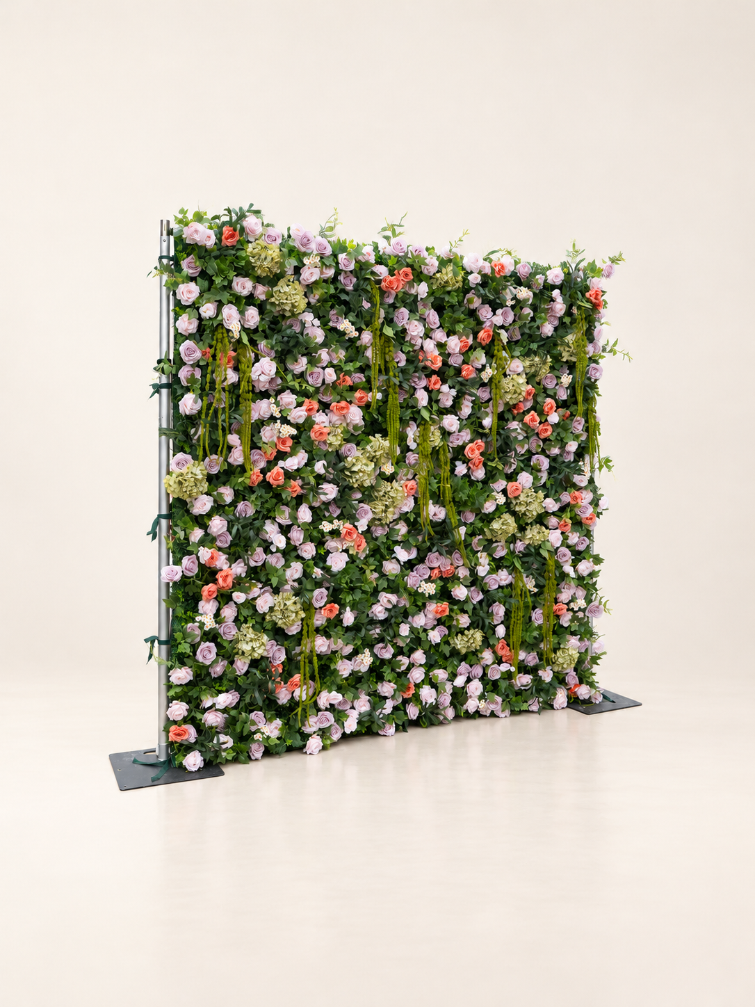 Gavora: 4D Fabric Artificial Zip Up Curtain Flower Wall For Wedding and Events Decoration