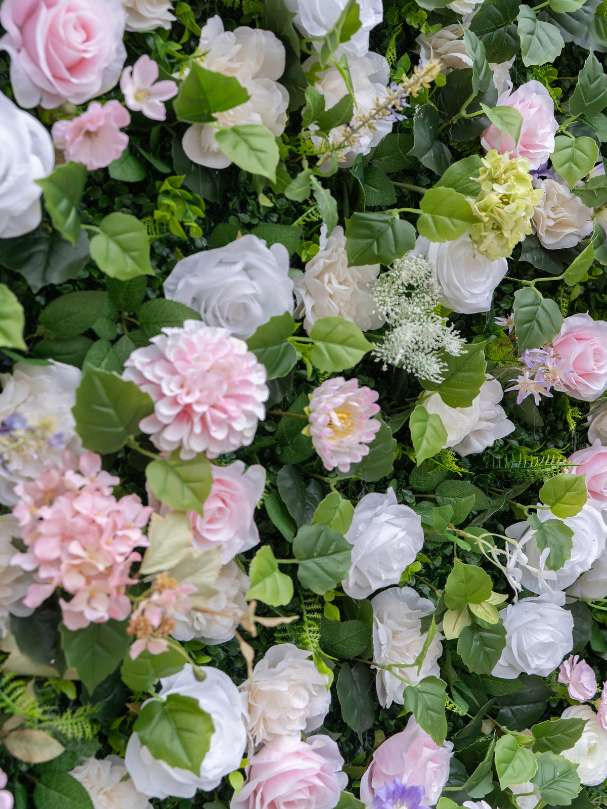 Gelara: 3D Fabric Artificial Zip Up Curtain Flower Wall For Wedding and Events Decoration