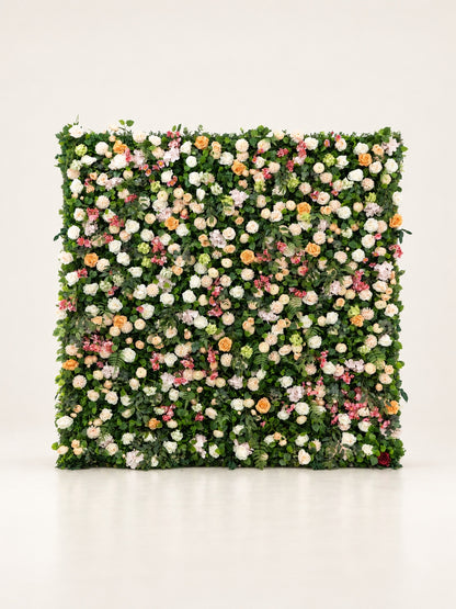Gemila: 5D Fabric Artificial Zip Up Curtain Flower Wall For Wedding and Events Decoration