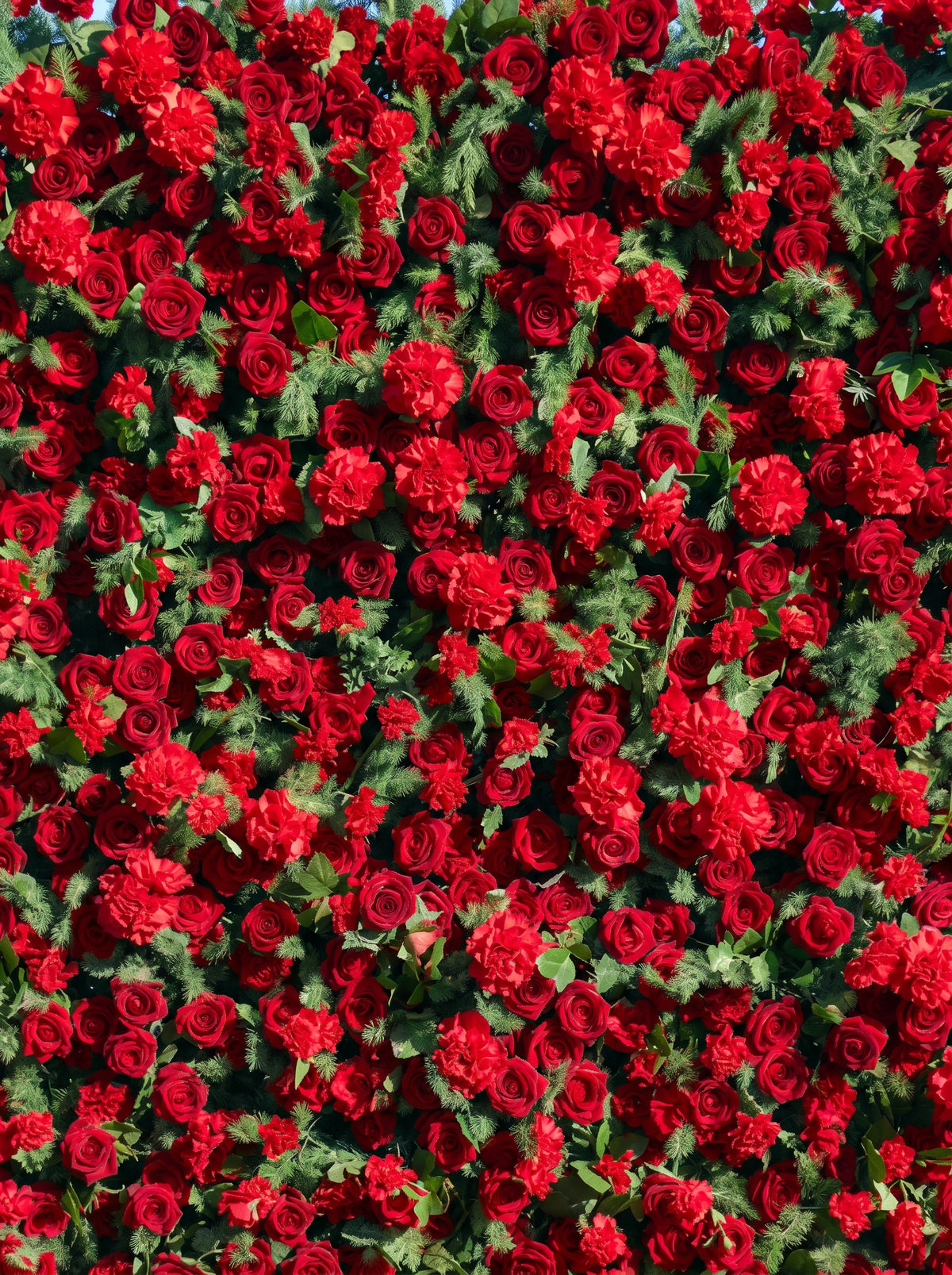 Delphine: 3D Fabric Artificial Zip Up Curtain Flower Wall For Wedding and Events Decoration