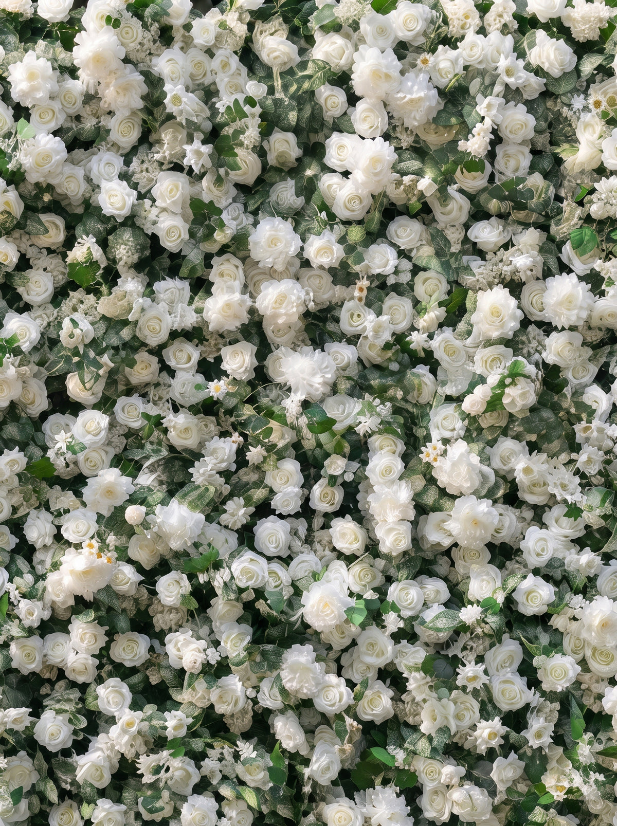 Annel: 3D Fabric Artificial Zip Up Curtain Flower Wall For Wedding and Events Decoration
