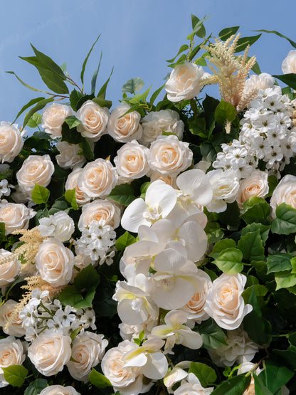 Gemma: 5D Fabric Artificial Zip Up Curtain Flower Wall For Wedding and Events Decoration