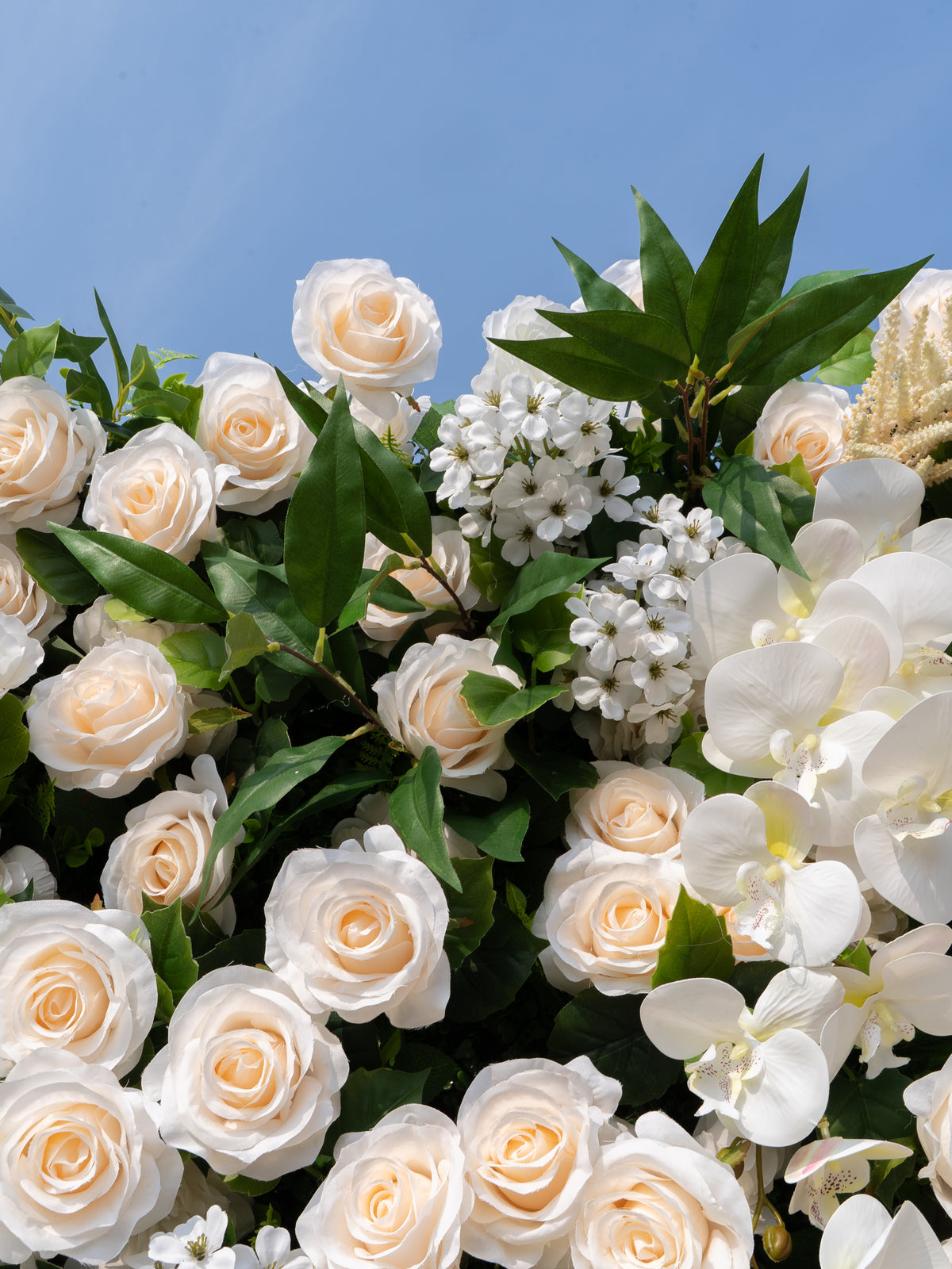 Gemma: 5D Fabric Artificial Zip Up Curtain Flower Wall For Wedding and Events Decoration