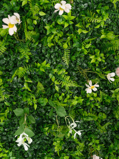 Geneva: 2D Fabric Artificial Zip Up Curtain Flower Wall For Wedding and Events Decoration