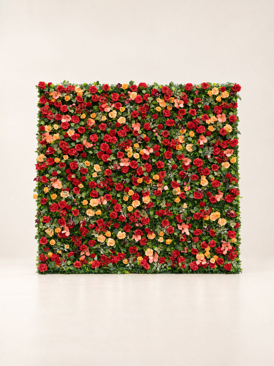 Gerene: 3D Fabric Artificial Zip Up Curtain Flower Wall For Wedding and Events Decoration