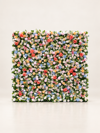 Gertie: 5D Fabric Artificial Zip Up Curtain Flower Wall For Wedding and Events Decoration