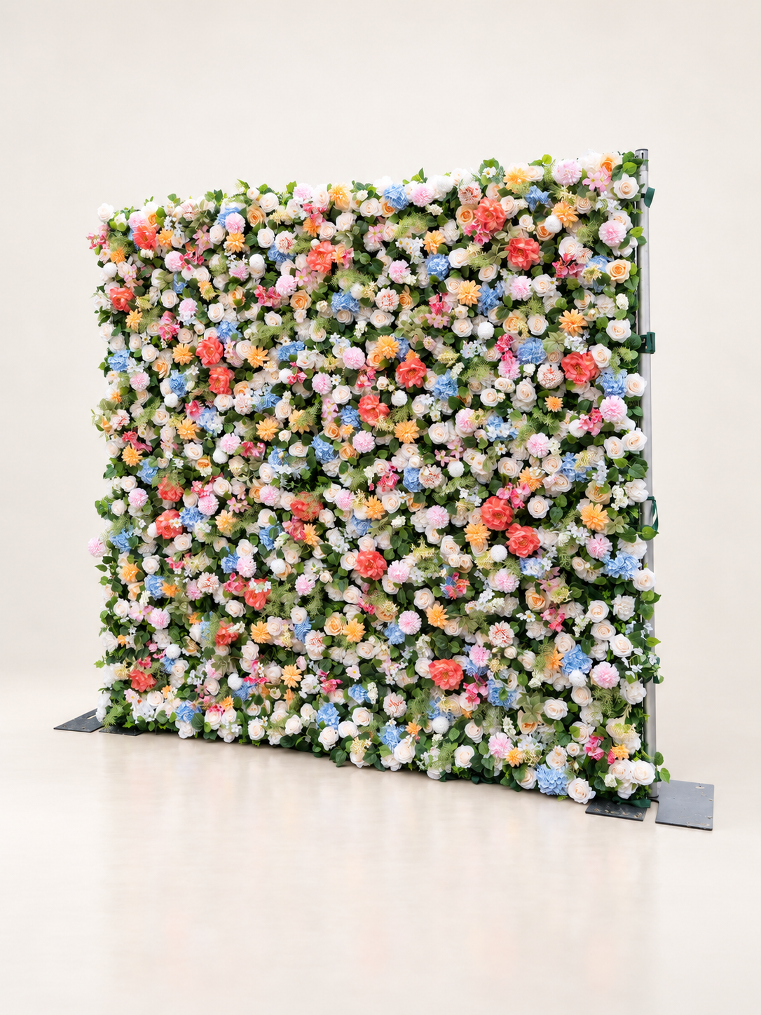 Gertie: 5D Fabric Artificial Zip Up Curtain Flower Wall For Wedding and Events Decoration