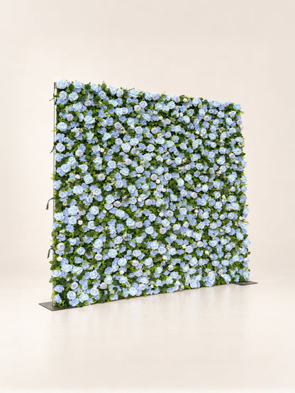 Gesina: 3D Fabric Artificial Zip Up Curtain Flower Wall For Wedding and Events Decoration