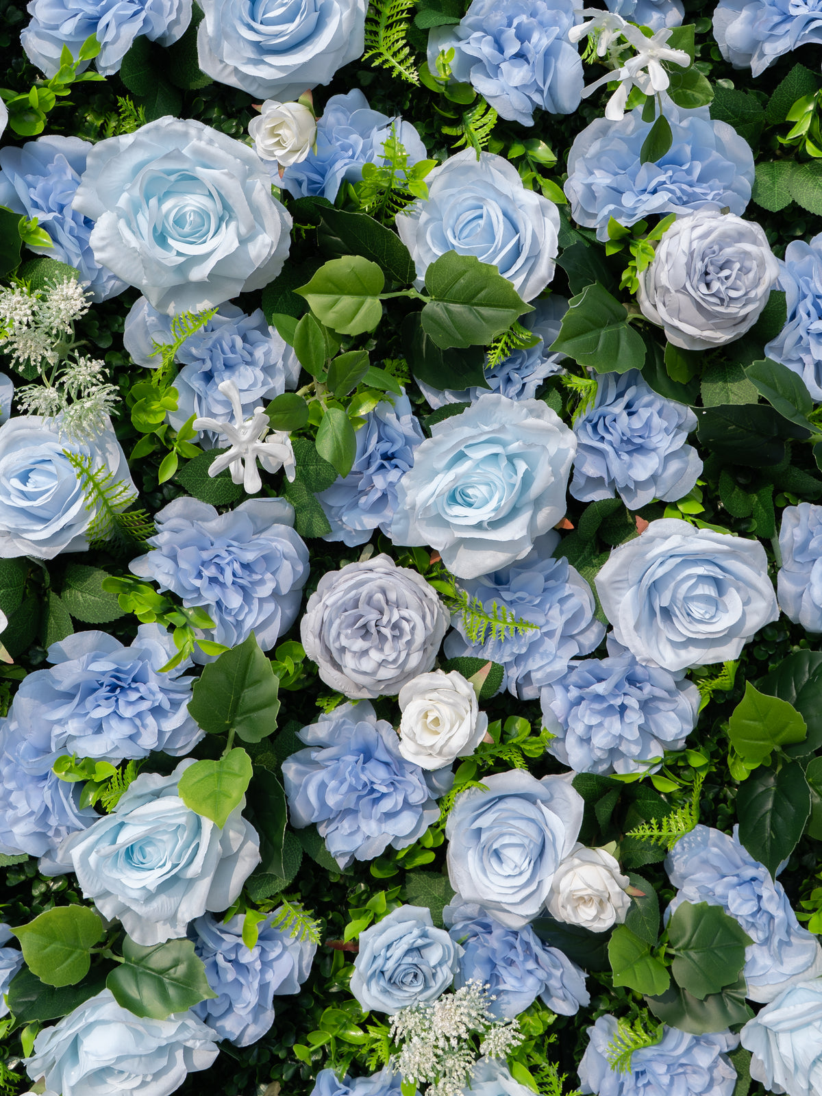 Gesina: 3D Fabric Artificial Zip Up Curtain Flower Wall For Wedding and Events Decoration