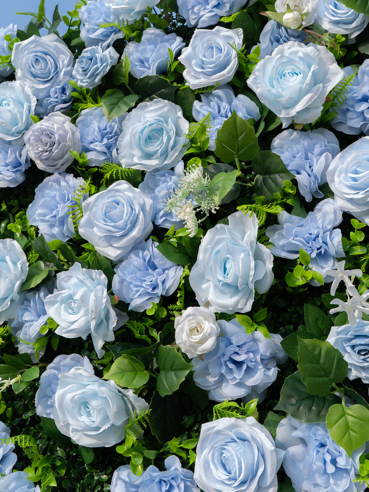 Gesina: 3D Fabric Artificial Zip Up Curtain Flower Wall For Wedding and Events Decoration