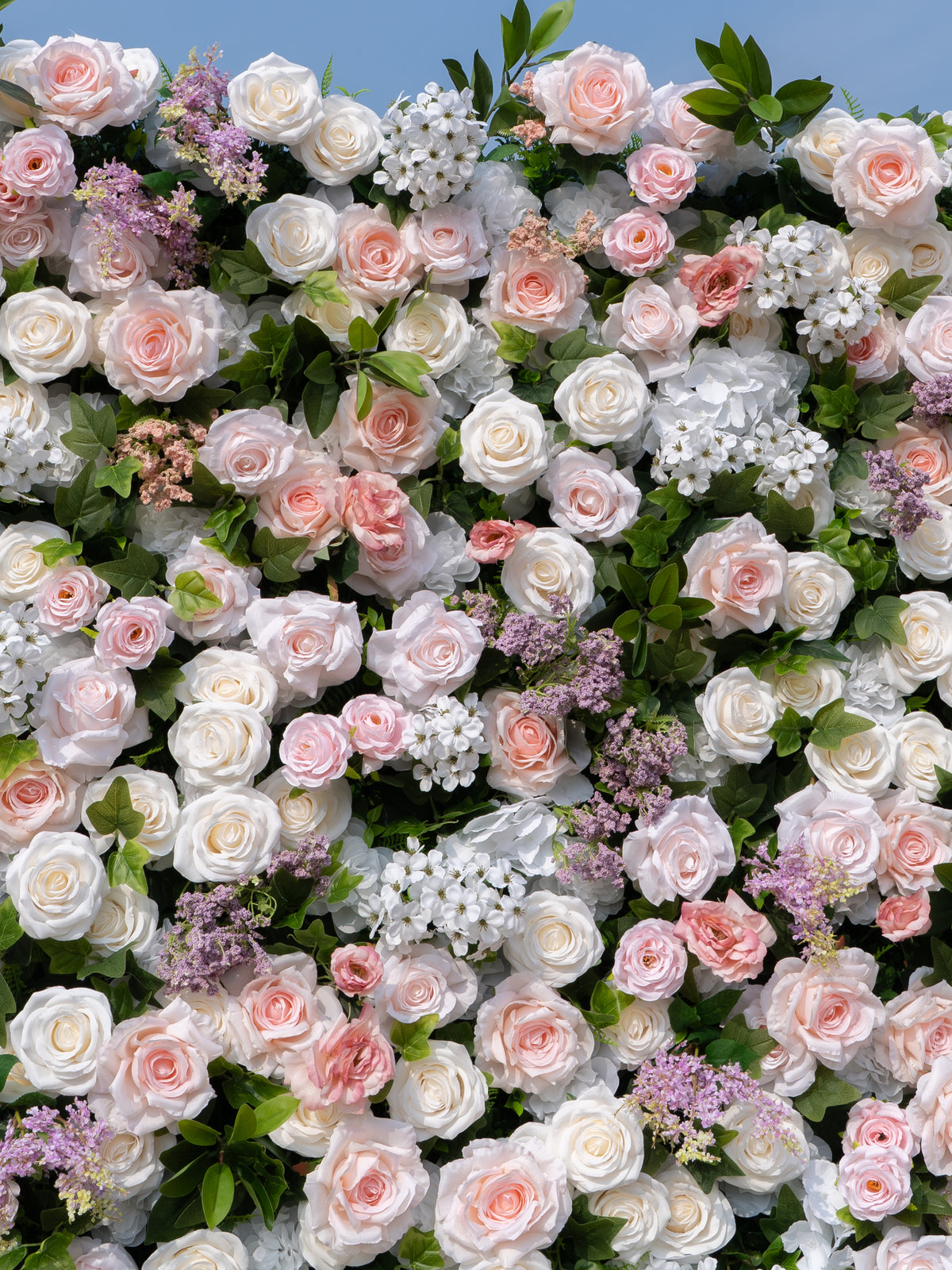 Gilda: 4D Fabric Artificial Zip Up Curtain Flower Wall For Wedding and Events Decoration