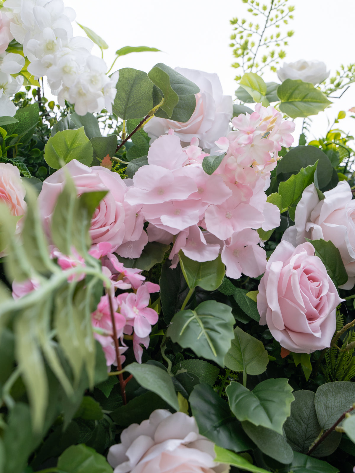 Ginny: 4D Fabric Artificial Zip Up Curtain Flower Wall For Wedding and Events Decoration