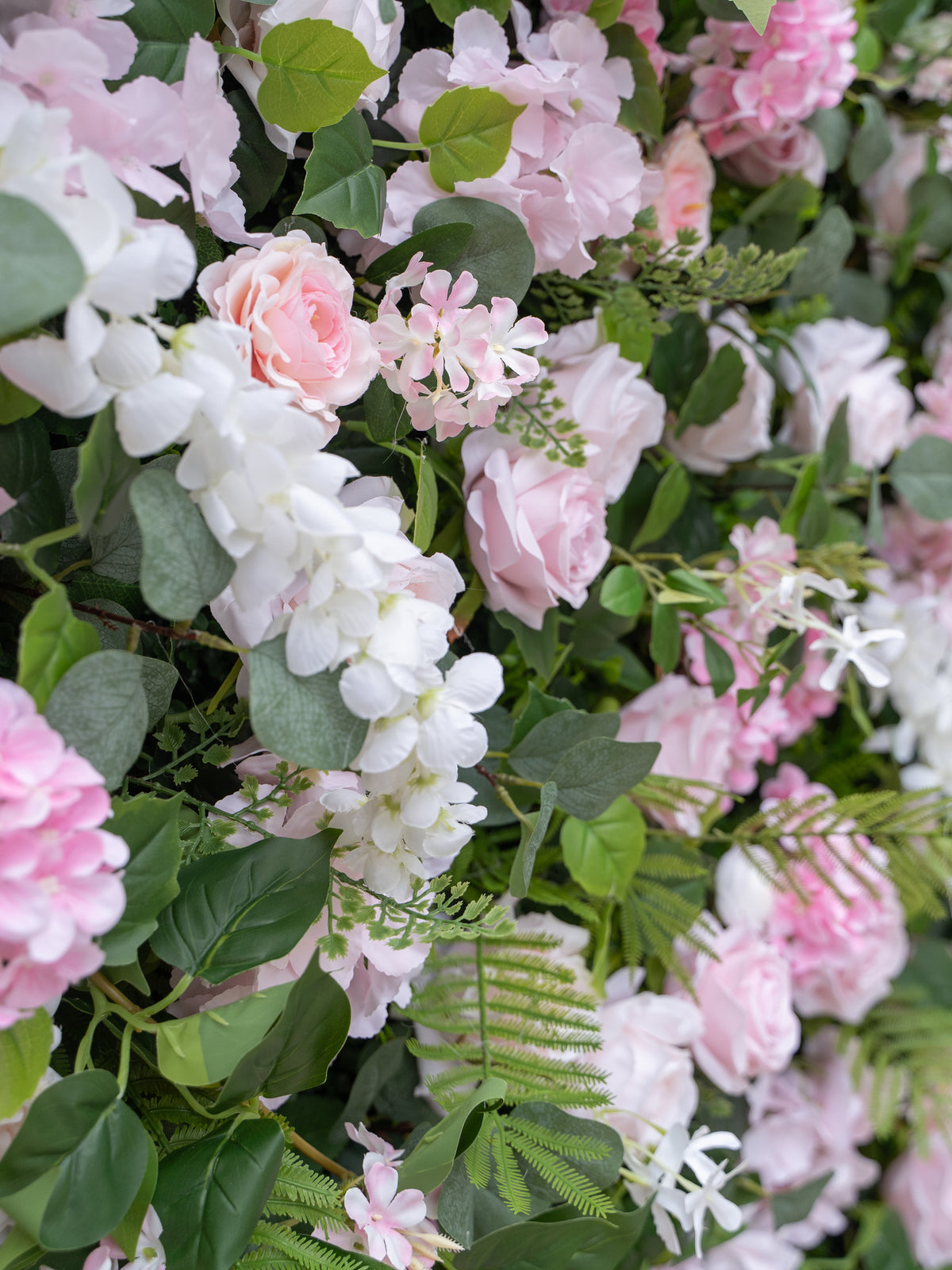 Ginny: 4D Fabric Artificial Zip Up Curtain Flower Wall For Wedding and Events Decoration