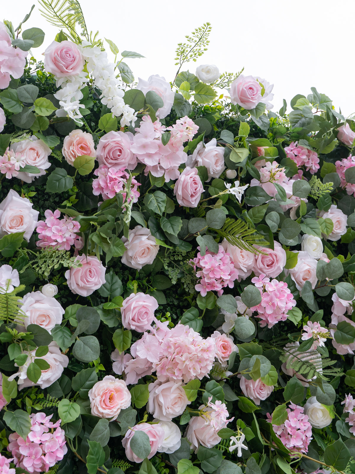 Ginny: 4D Fabric Artificial Zip Up Curtain Flower Wall For Wedding and Events Decoration