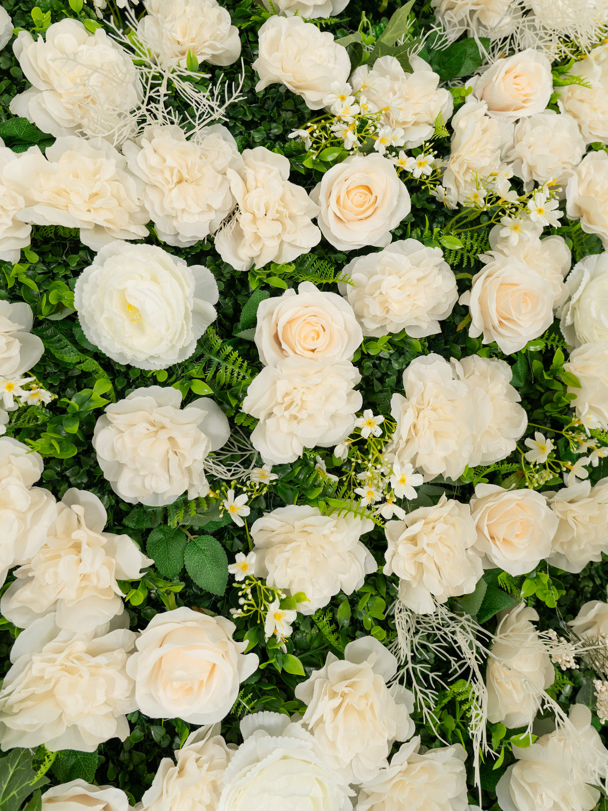 Giona: 3D Fabric Artificial Zip Up Curtain Flower Wall For Wedding and Events Decoration
