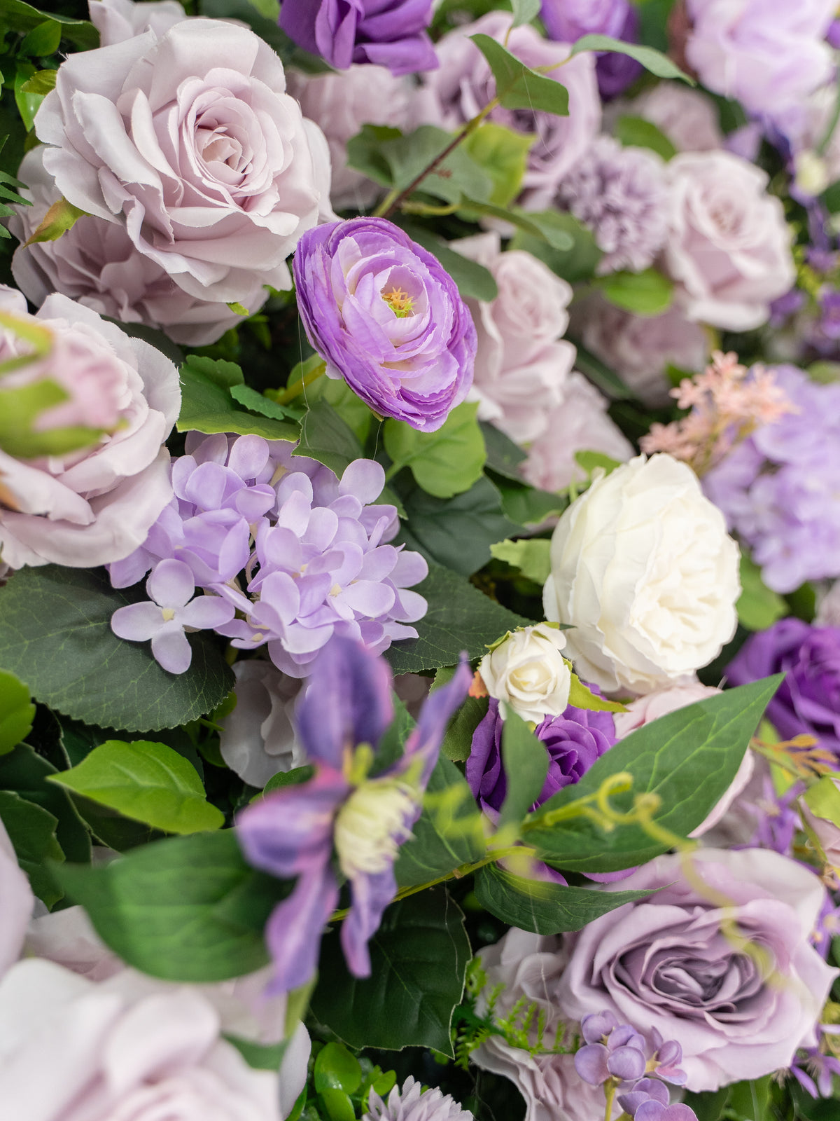 Gisara: 5D Fabric Artificial Zip Up Curtain Flower Wall For Wedding and Events Decoration