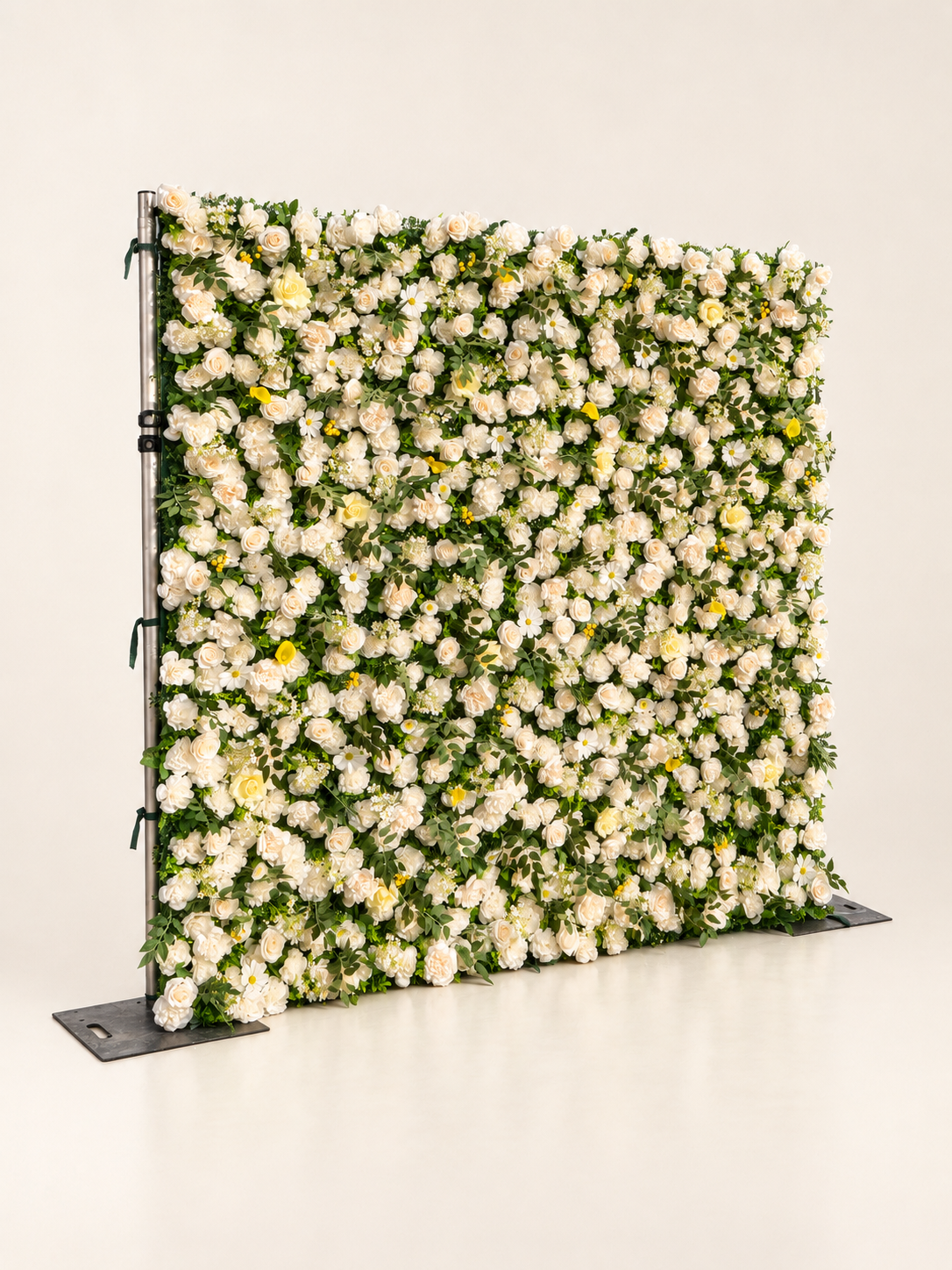 Gisena: 3D Fabric Artificial Zip Up Curtain Flower Wall For Wedding and Events Decoration
