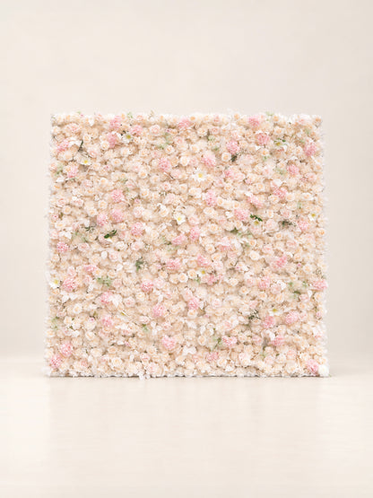 Gisora: 3D Fabric Artificial Zip Up Curtain Flower Wall For Wedding and Events Decoration