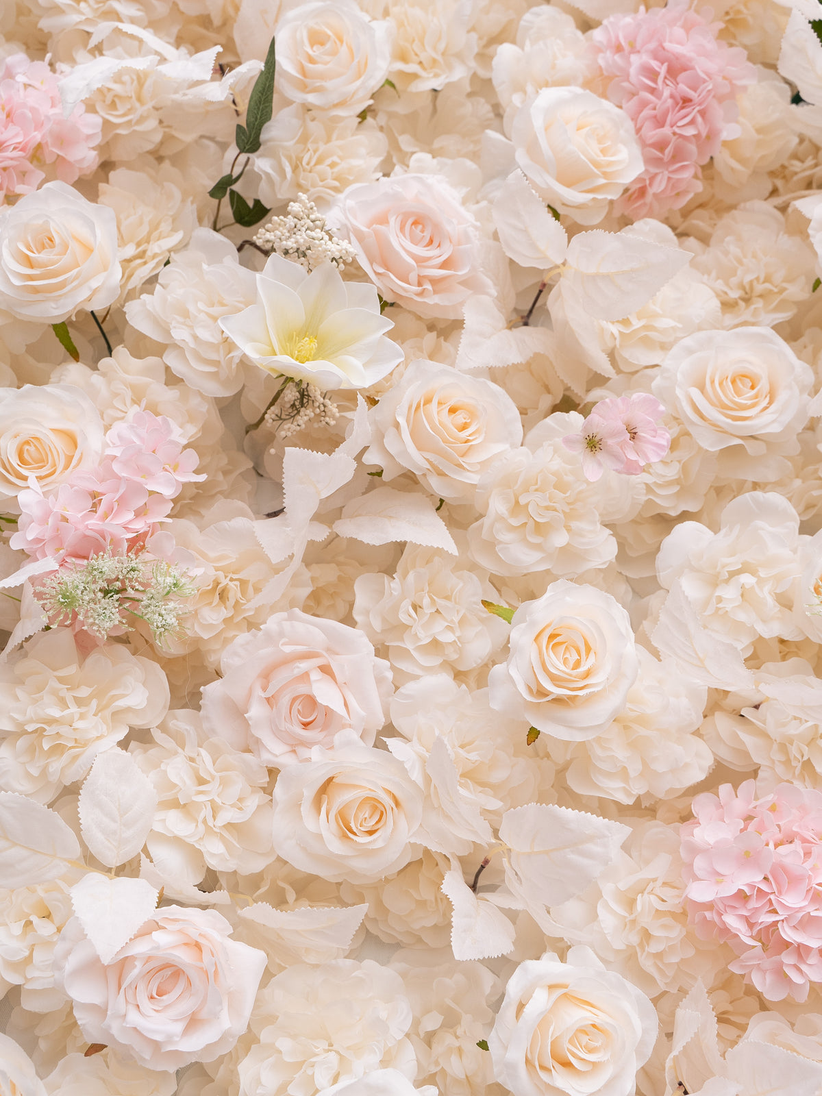 Gisora: 3D Fabric Artificial Zip Up Curtain Flower Wall For Wedding and Events Decoration