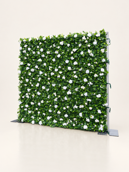 Givana: 2D Fabric Artificial Zip Up Curtain Flower Wall For Wedding and Events Decoration