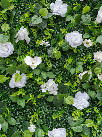 Givana: 2D Fabric Artificial Zip Up Curtain Flower Wall For Wedding and Events Decoration