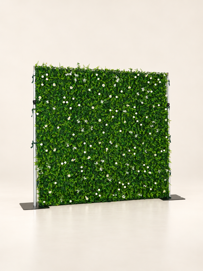 Givora: 2D Fabric Artificial Zip Up Curtain Flower Wall For Wedding and Events Decoration