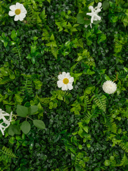 Givora: 2D Fabric Artificial Zip Up Curtain Flower Wall For Wedding and Events Decoration