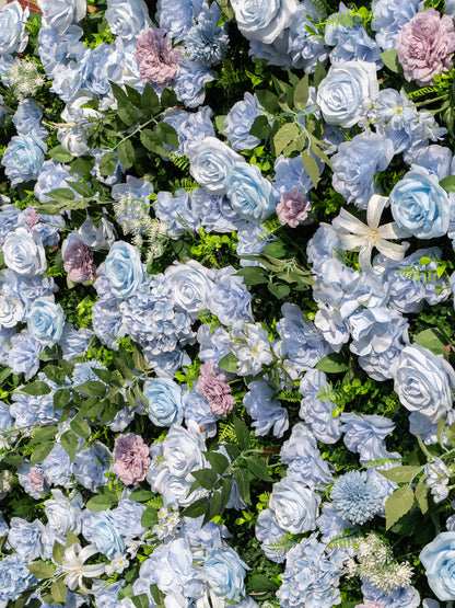 Gladys: 3D Fabric Artificial Zip Up Curtain Flower Wall For Wedding and Events Decoration