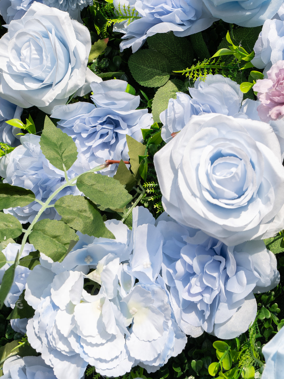Gladys: 3D Fabric Artificial Zip Up Curtain Flower Wall For Wedding and Events Decoration