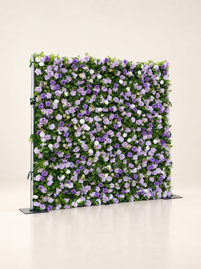 Gloria: 3D Fabric Artificial Zip Up Curtain Flower Wall For Wedding and Events Decoration