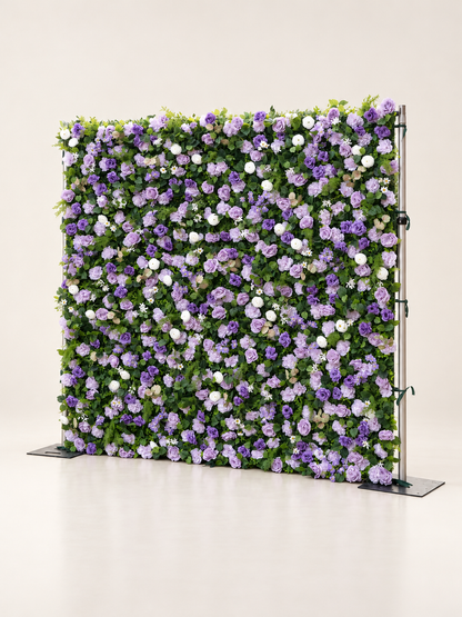 Gloria: 3D Fabric Artificial Zip Up Curtain Flower Wall For Wedding and Events Decoration