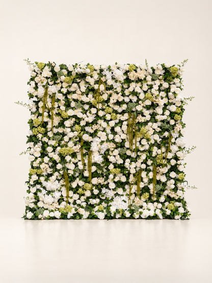 Grecia: 5D Fabric Artificial Zip Up Curtain Flower Wall For Wedding and Events Decoration