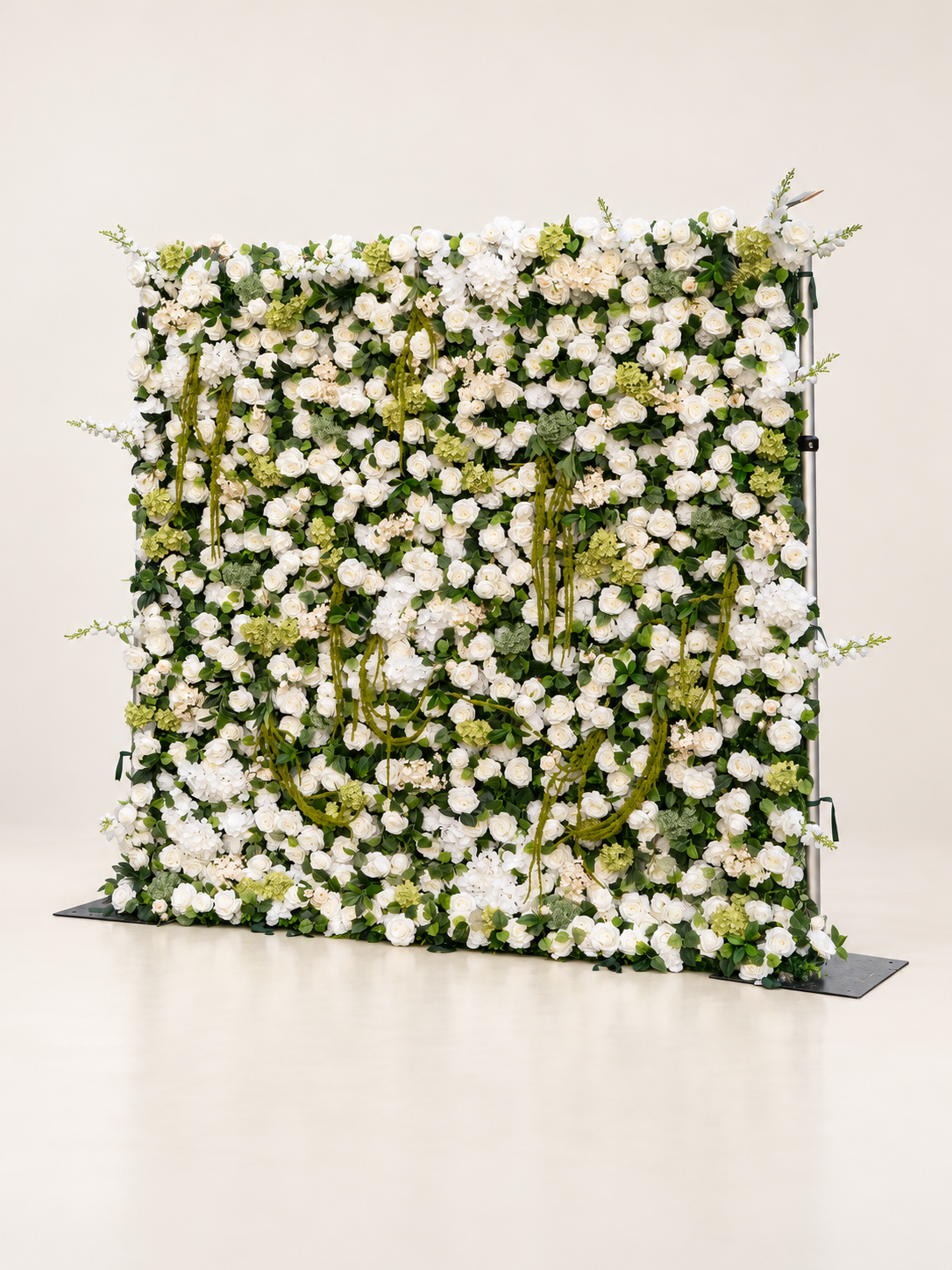 Grecia: 5D Fabric Artificial Zip Up Curtain Flower Wall For Wedding and Events Decoration
