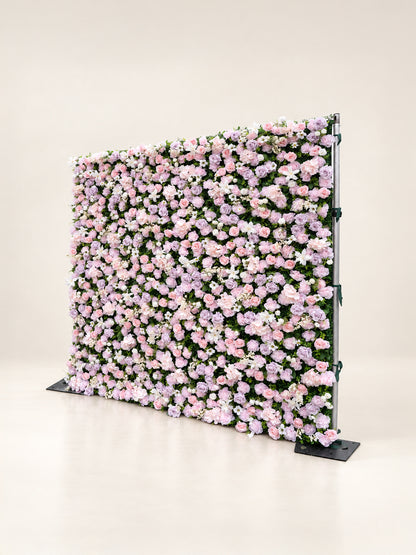 Gwenda: 3D Fabric Artificial Zip Up Curtain Flower Wall For Wedding and Events Decoration