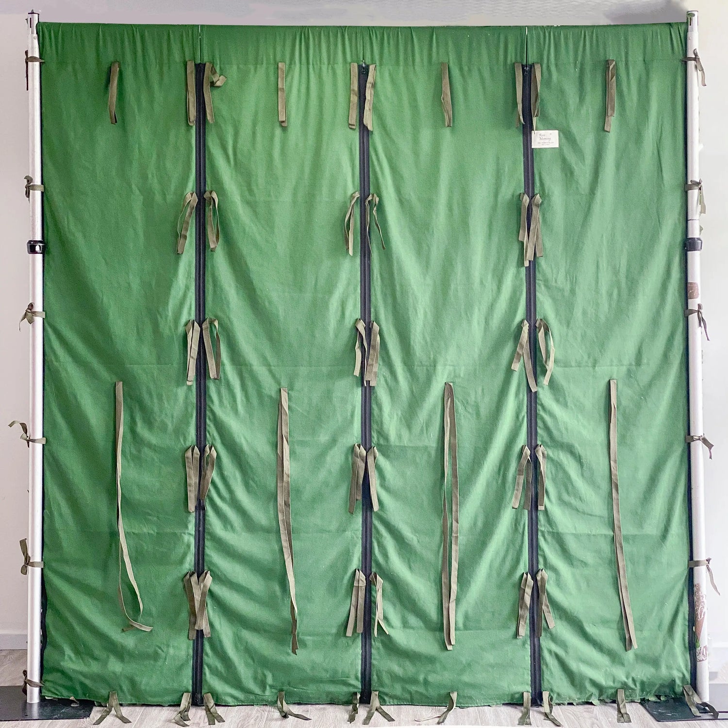 JoJo：5D Garden Series New Fabric Artificial rolling up curtain flower wall