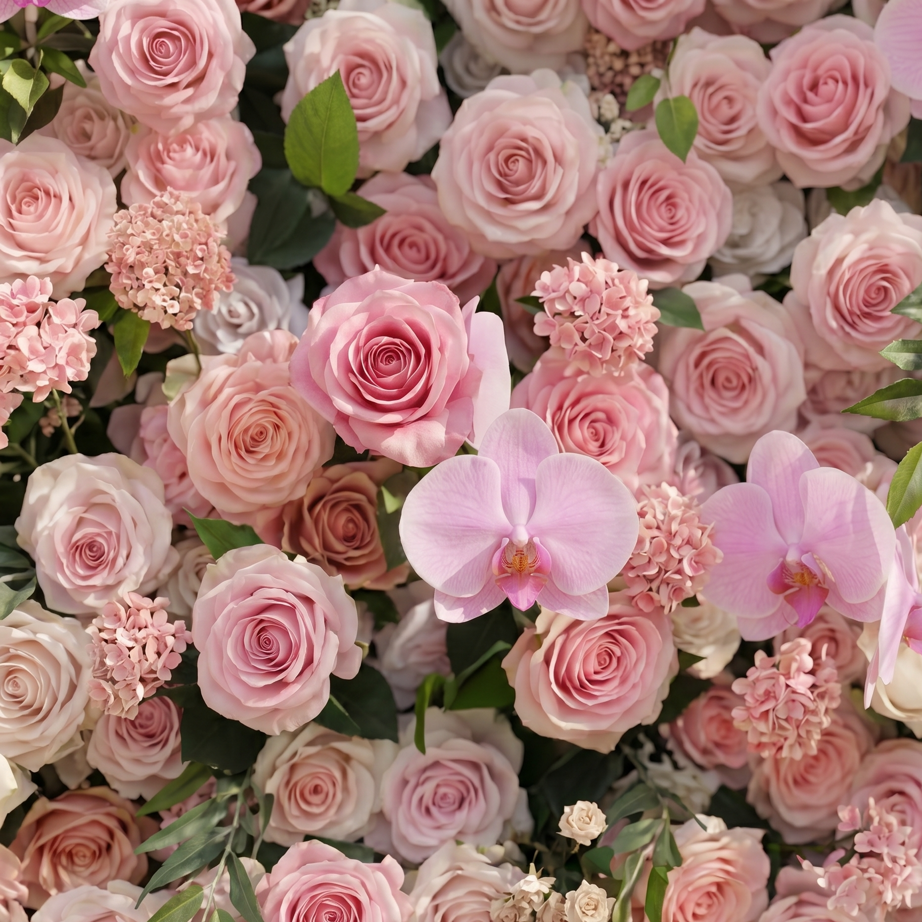Jolliane: Premium 5D Cherry Blossom Pink Silk Flower Wall with Luxe Orchid Accents for Sweet Parties &amp; Photo Booths