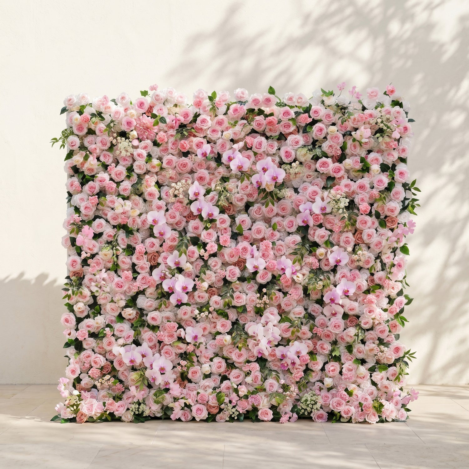 Jolliane: Premium 5D Cherry Blossom Pink Silk Flower Wall with Luxe Orchid Accents for Sweet Parties &amp; Photo Booths