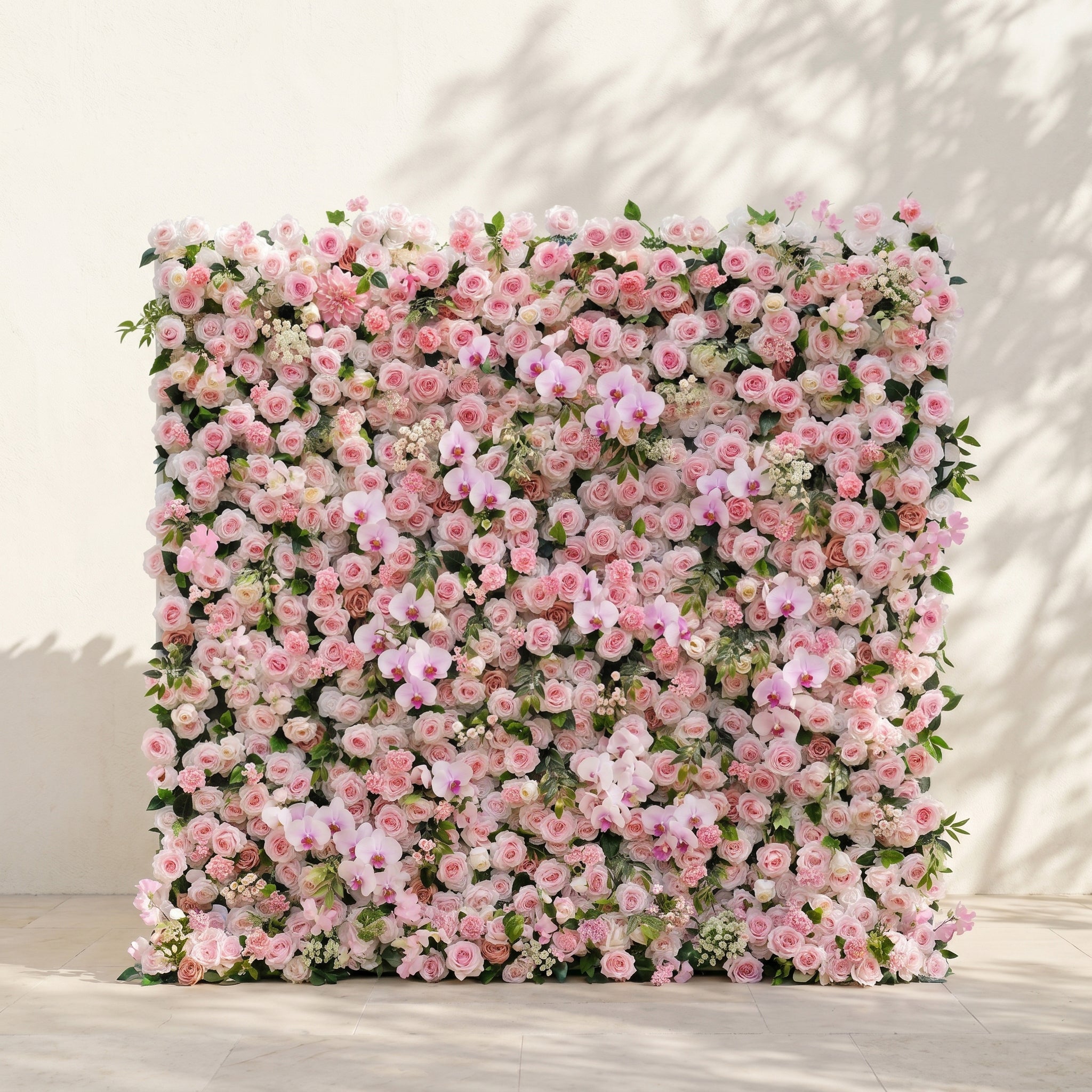 Jolliane: Premium 5D Cherry Blossom Pink Silk Flower Wall with Luxe Orchid Accents for Sweet Parties &amp; Photo Booths