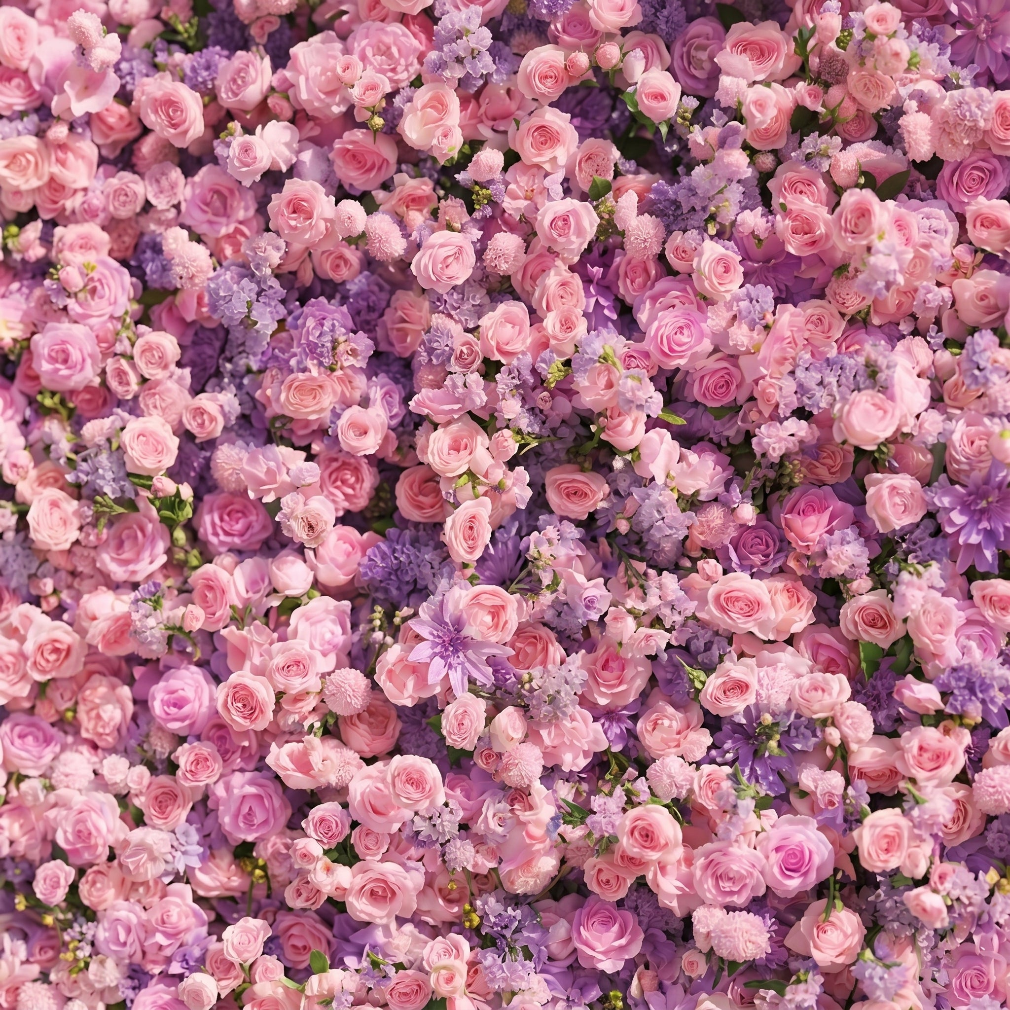 Keirrielle: Luxury 5D Lavender Purple &amp; Soft Pink Silk Floral Wall Backdrop for Romantic Dreamy Weddings
