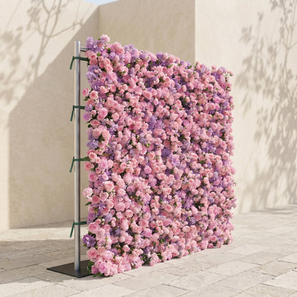 Keirrielle: Luxury 5D Lavender Purple &amp; Soft Pink Silk Floral Wall Backdrop for Romantic Dreamy Weddings