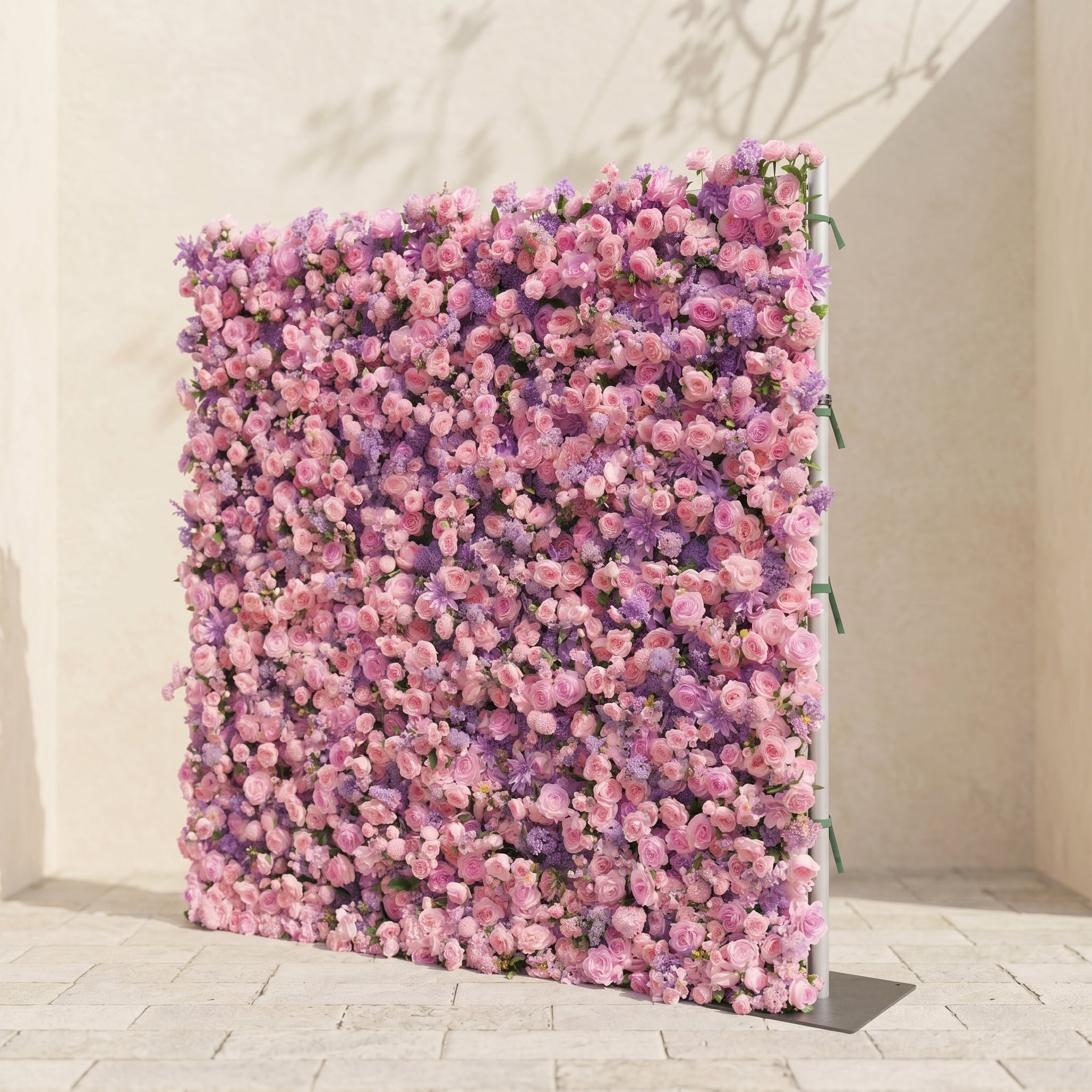 Keirrielle: Luxury 5D Lavender Purple &amp; Soft Pink Silk Floral Wall Backdrop for Romantic Dreamy Weddings