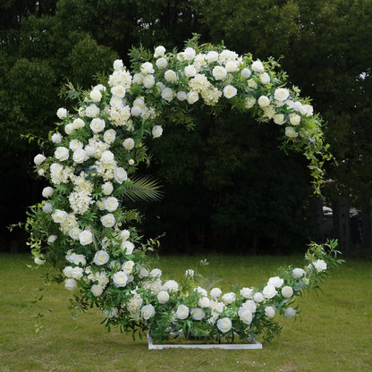 Kiana Wedding Party Background Floral Arch Decoration Including Frame