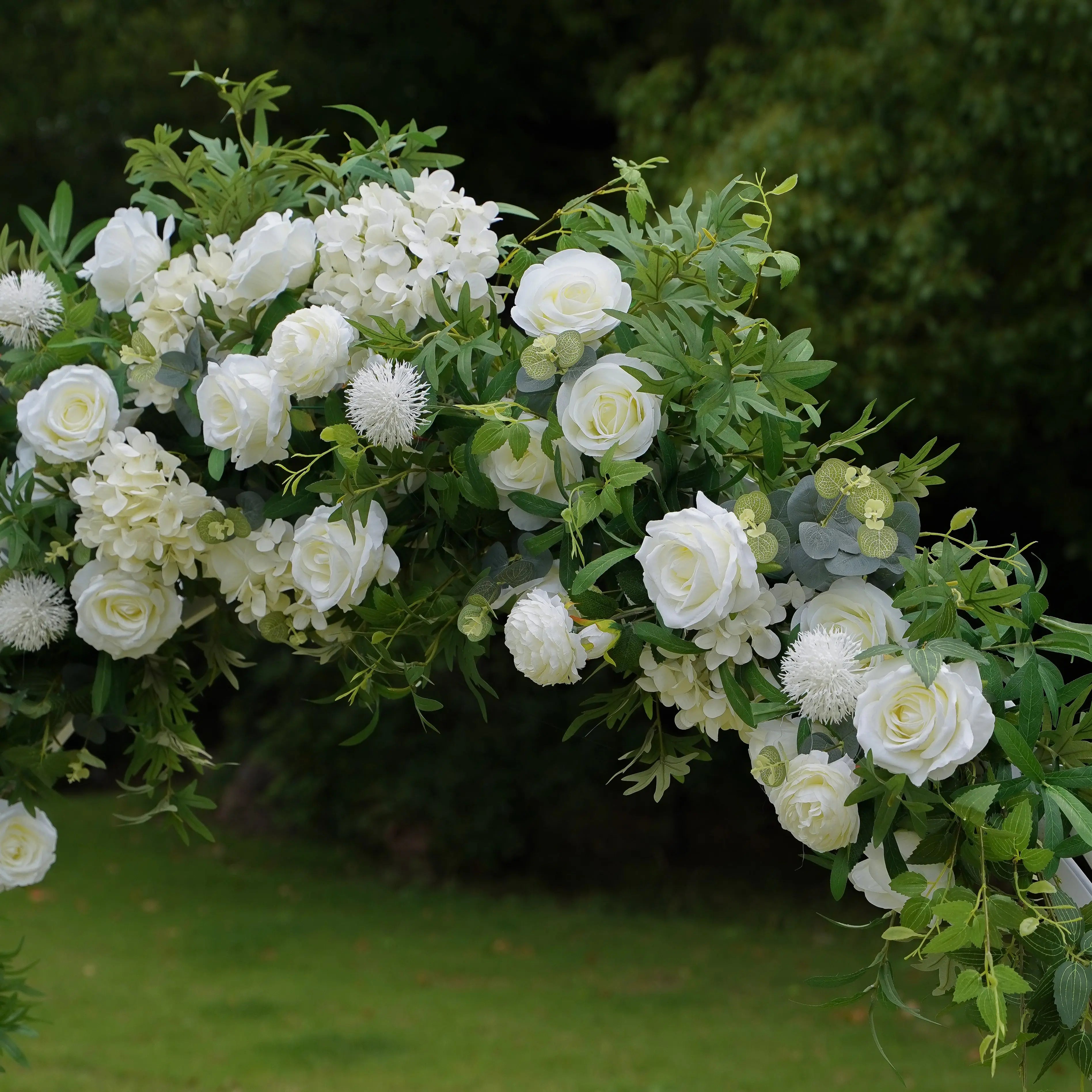 Kiana Wedding Party Background Floral Arch Decoration Including Frame