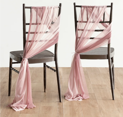 L009: Draping Decor for Weding and Event Table and Chair Rose Morning