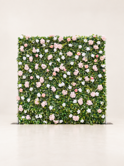Melisande: 3D Fabric Artificial Zip Up Curtain Flower Wall For Wedding and Events Decoration