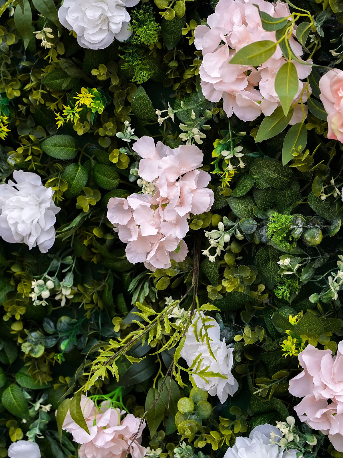 Melisande: 3D Fabric Artificial Zip Up Curtain Flower Wall For Wedding and Events Decoration