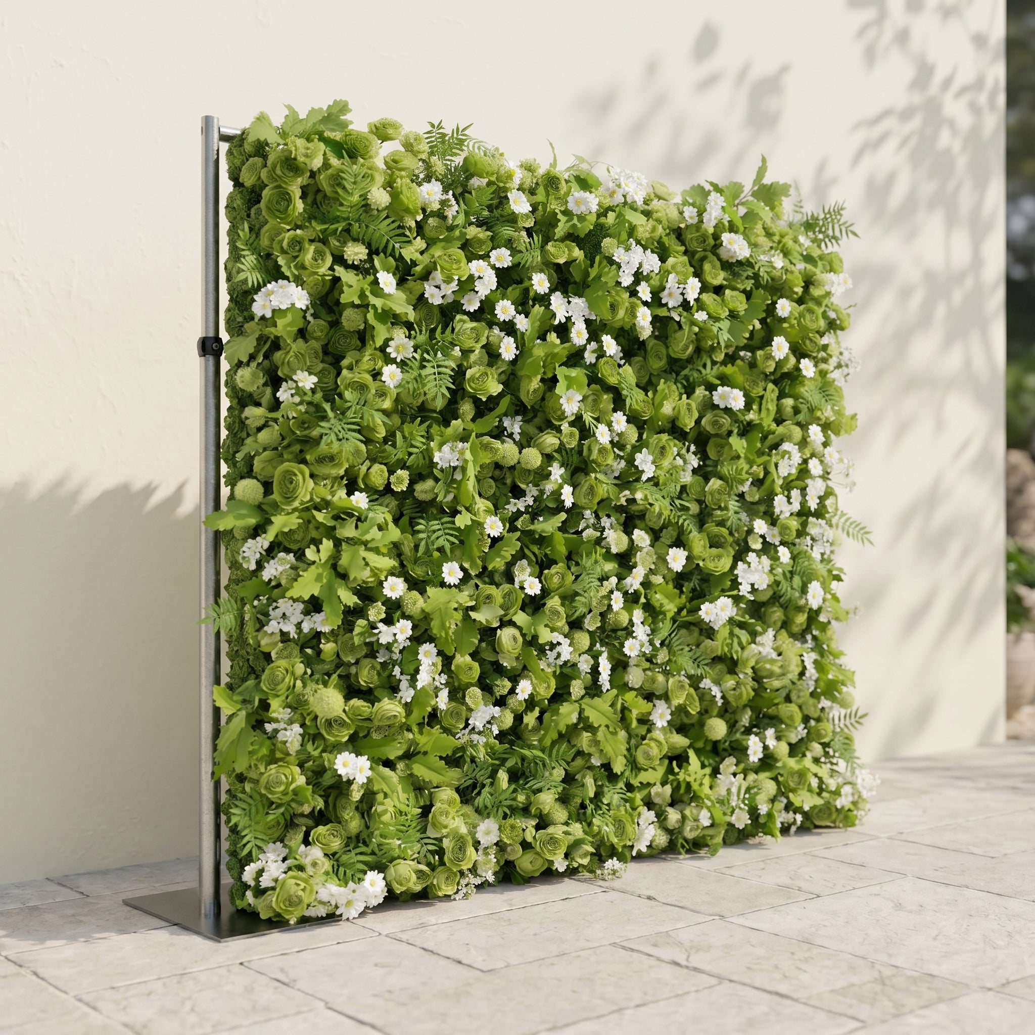 Maelie: New Luxury 5D Green Roses Flower Wall for Weddings&amp;Event Decor maelie left