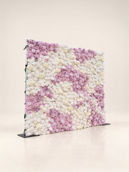 Maira: 3D Fabric Artificial Zip Up Curtain Flower Wall For Wedding and Events Decoration