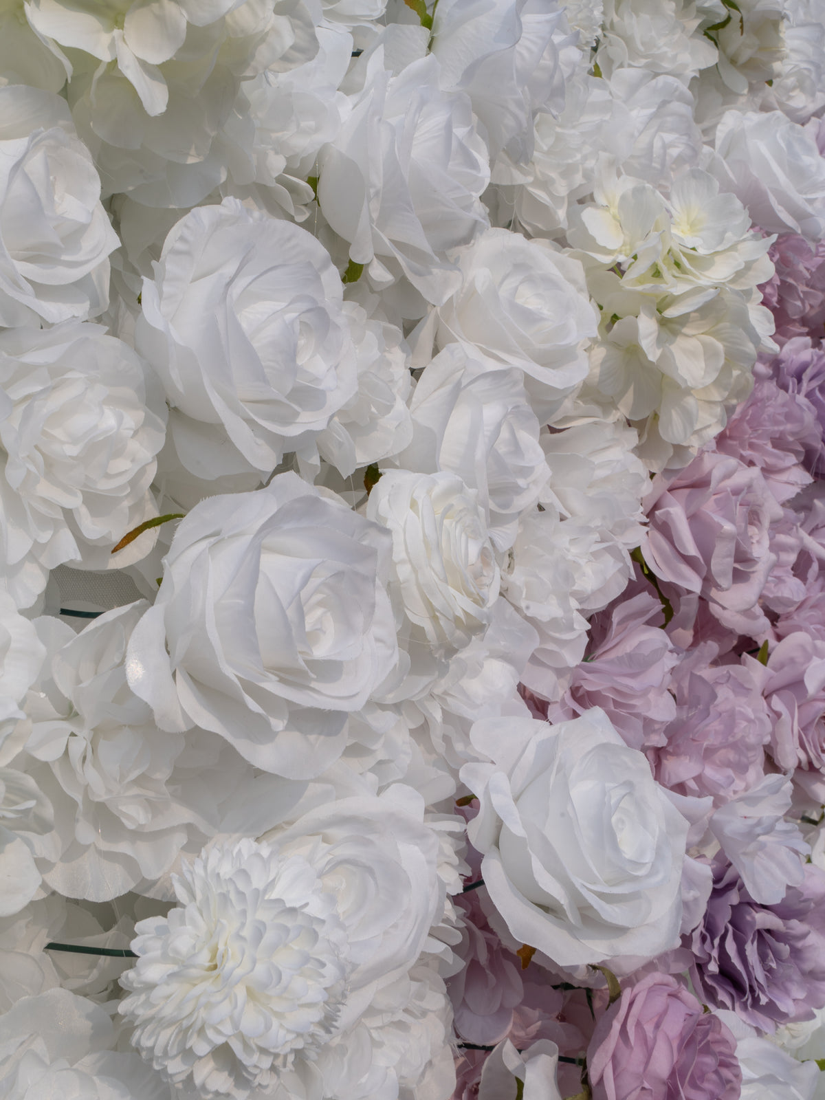 Maira: 3D Fabric Artificial Zip Up Curtain Flower Wall For Wedding and Events Decoration